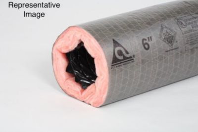 14" x 25' R8 Boxed Flexible Duct w/Silver Jacket