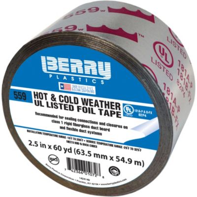 559 Aluminum 2.5" x 60 YD. UL BERRY SPL