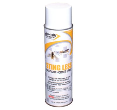 Sting Less Wasp and Hornet, Aerosol Spray - 14 Ounce