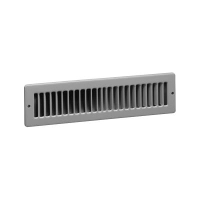 12" x 2" Brown Toe-Space Grille