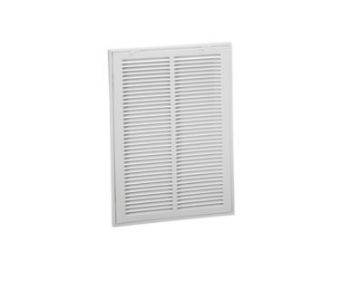 20" x 20" White Steel Return Air Filter Grille