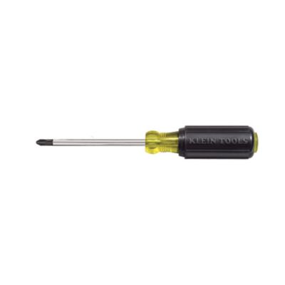 #2 Profilated Phillips-Tip Screwdriver 4" Round-Shank