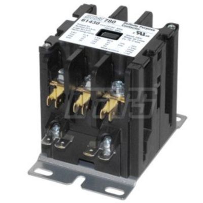 61430 - Screw Terminal-Contactor 3 Pole 30 Amp 24 Volt