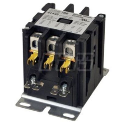 61445 - Box Lug Terminal-Contactor 3 Pole 40 Amp 24 Volt