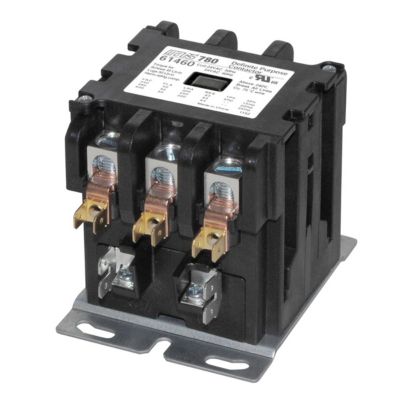 61472 - Box Lug Terminal - Contactor 3 Pole 60 Amp 208 - 240 Volt