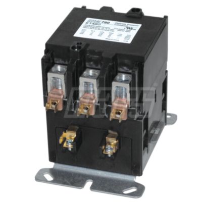 61492 - Box Lug Terminal-Contactor 3 Pole 90 Amp 208-240 Volt