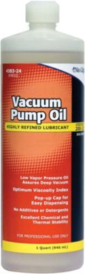 Vacuum Pump Oil - 1 Quart Bottle