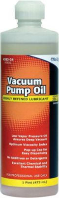 Vacuum Pump Oil - 1 Pint Bottle