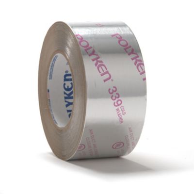 UL181A-P, B-FX Listed Premium Cold Weather Foil Tape 72MM x 60 Yd.