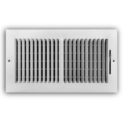 10" x 6" 2-Way Side Wall/Ceiling Register