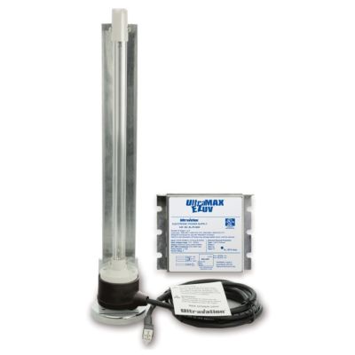 24 VAC-12“ length single lamp UVC system with magnet.