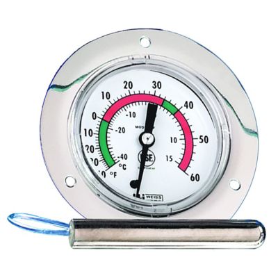 20FB-060 40-0-60 F&C 48" 2" Front Flanged Vapor Thermometer